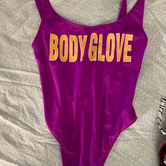 Body Glove swim suit the look logo 90s one piece - Picture 1 of 2